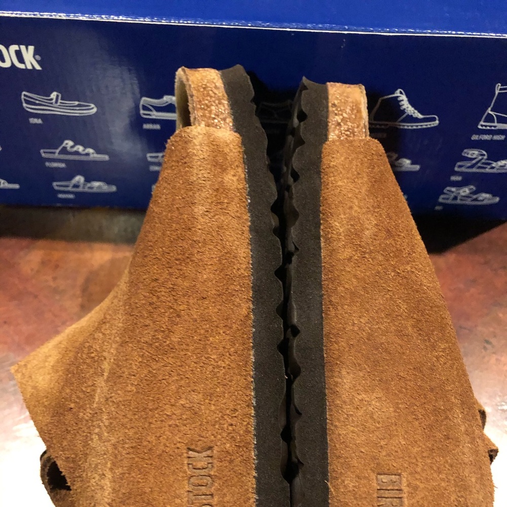 Birkenstock Zurich mink suede 9 medium new - Picture 4 of 7